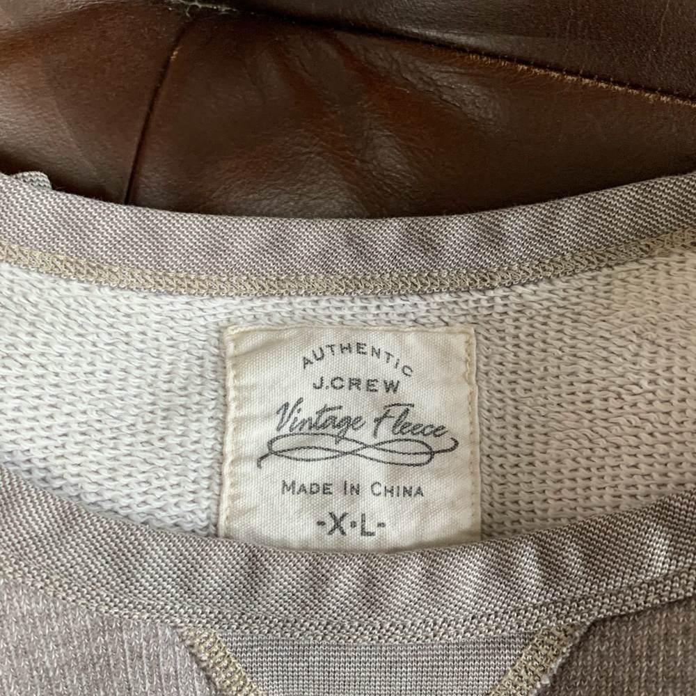 Lightweight Heather Gray Vintage Sweatshirt